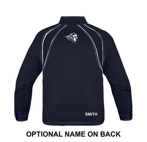MULGRAVE TRACK JACKET WITH NAME EMBROIDERY, TWILL, ADULT *FINAL SALE*