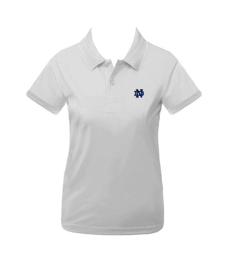 NOTRE DAME GOLF SHIRT, FITTED, SHORT SLEEVE, YOUTH