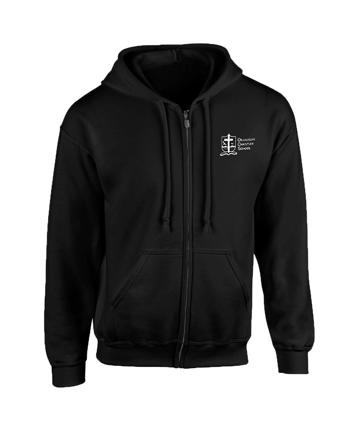 OKANAGAN CHRISTIAN ZIP HOODIE, YOUTH