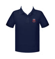 OYAMA NAVY GOLF SHIRT, UNISEX, SHORT SLEEVE, YOUTH