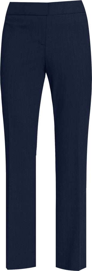 DARK NAVY LADIES STRAIGHT LEG PANTS, SIZE 27 AND UP