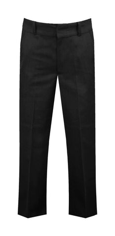 BLACK GIRLS ADJUSTABLE WAIST PANTS, POLY/COTTON
