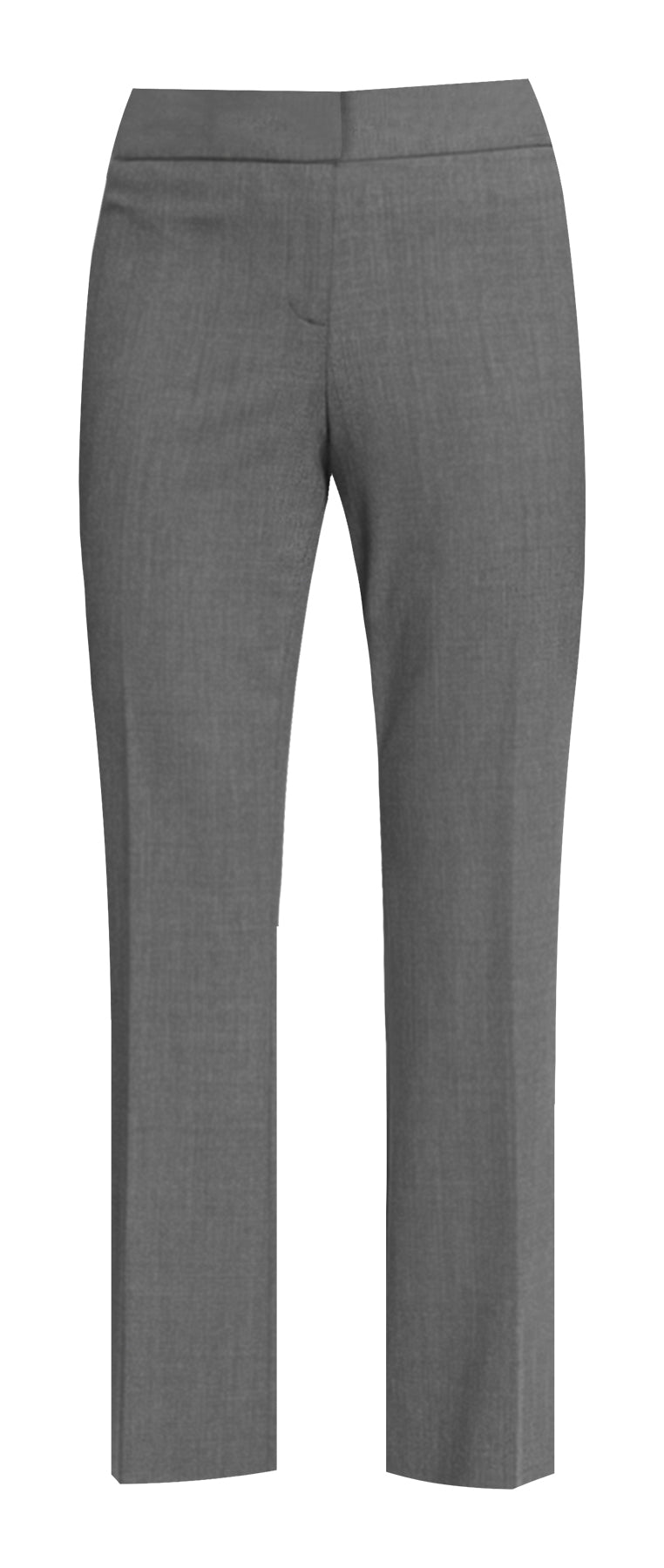 *GREY LADIES STRAIGHT LEG PANTS, SIZE 27 AND UP