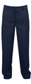 DARK NAVY MENS REGULAR BACK PANTS, POLY/COTTON