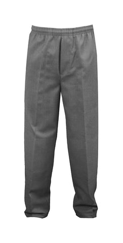 GREY RUGBY PANTS, POLY/VISCOSE, ADULT