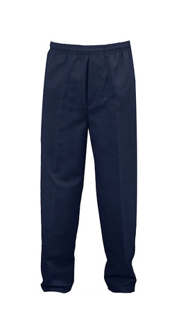 DARK NAVY RUGBY PANTS, POLY/COTTON, YOUTH