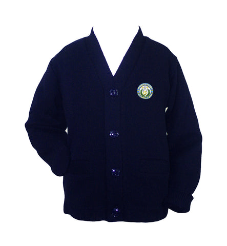 PYTHAGORAS NAVY CARDIGAN, UP TO SIZE 42