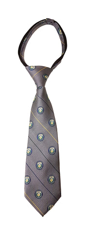PYTHAGORAS ZIPPER TIE, 100% POLYESTER *FINAL SALE*