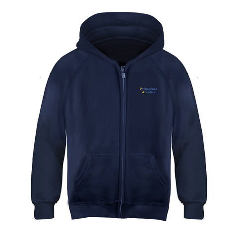 PYTHAGORAS ACADEMY ZIP HOODIE, ADULT