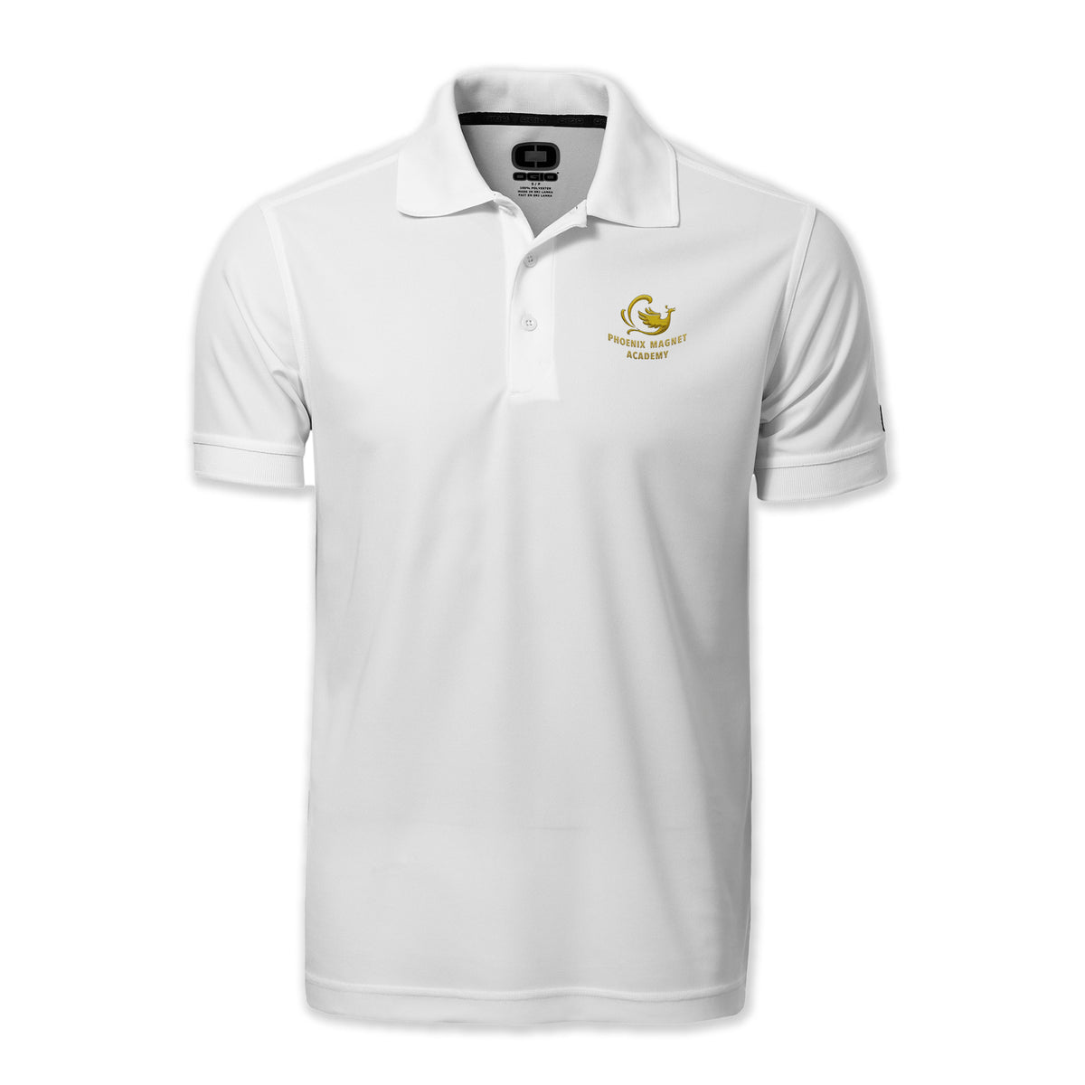 PHOENIX MAGNET ACADEMY GOLF SHIRT, WICKING, SHORT SLEEVE, UNISEX