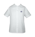 POWELL RIVER PETERPAN BLOUSE, SHORT SLEEVE