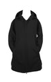 ***BLACK SOFTSHELL RAINCOAT WITH HOOD, GIRLS, CHILD *FINAL SALE*