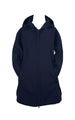 NAVY SOFTSHELL RAINCOAT WITH HOOD, GIRLS, CHILD