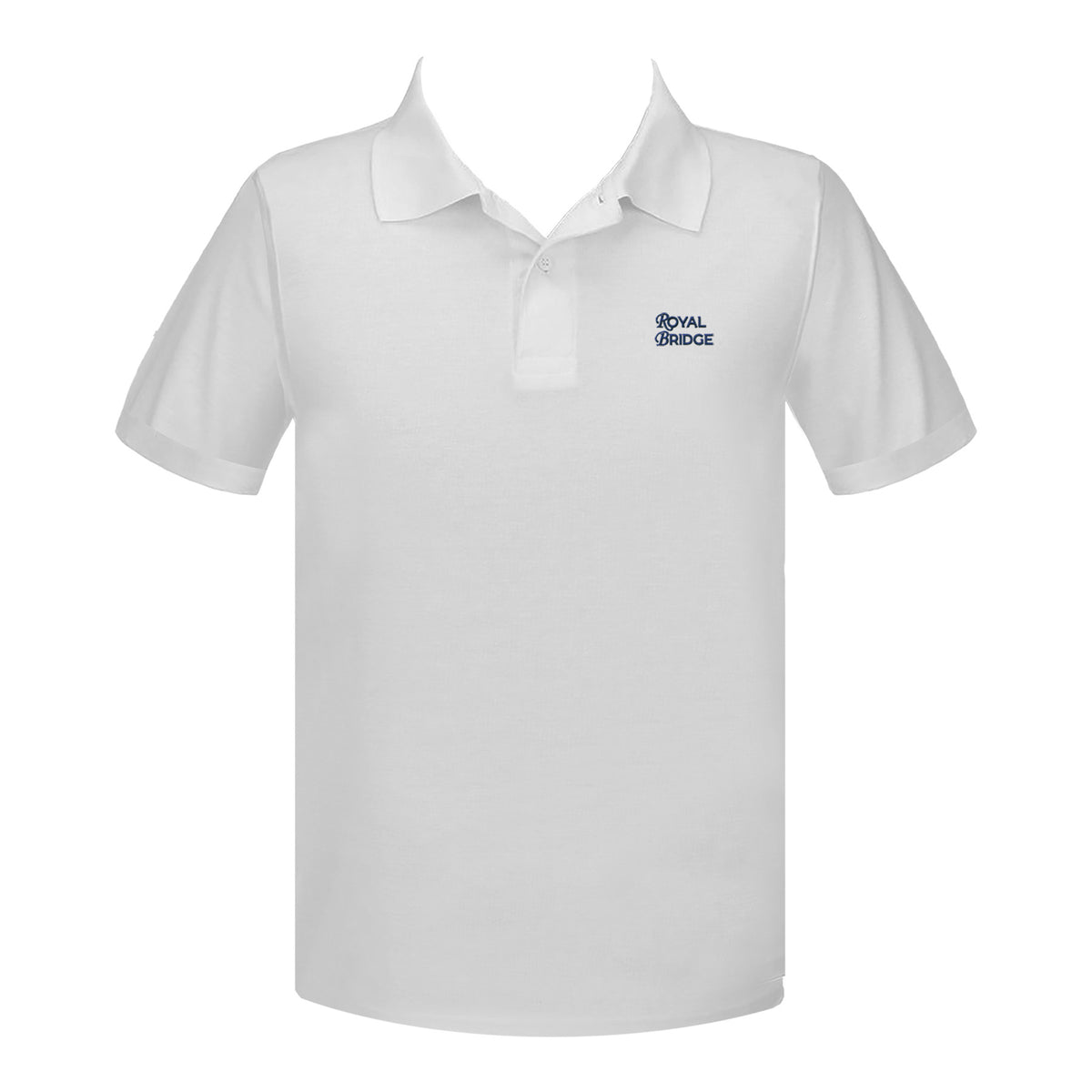 ROYAL BRIDGE HIGH SCHOOL GOLF SHIRT, UNISEX, SHORT SLEEVE, ADULT