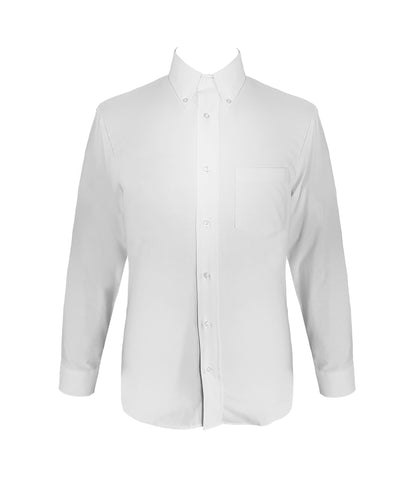 WHITE DRESS SHIRT, LONG SLEEVE, MENS