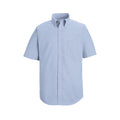 LIGHT BLUE DRESS SHIRT, UNISEX, SHORT SLEEVE, YOUTH