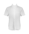 WHITE DRESS SHIRT, SHORT SLEEVE, MENS