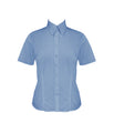 LIGHT BLUE BLOUSE, SHORT SLEEVE