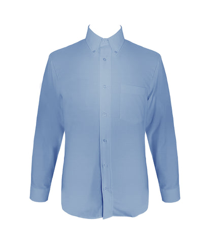 LIGHT BLUE DRESS SHIRT, LONG SLEEVE, SLIM FIT, MENS