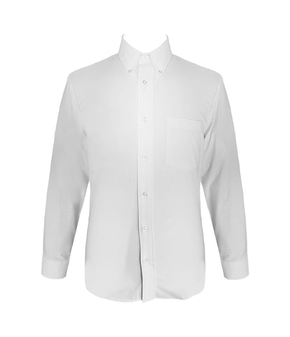 WHITE DRESS SHIRT, LONG SLEEVE, SLIM FIT, MENS