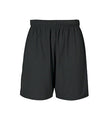 BLACK GYM SHORTS, WICKING, CHILD