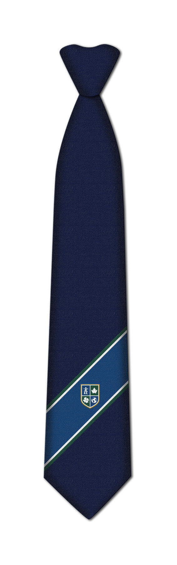 ST. JOHN&#39;S ACADEMY REGULAR TIE, 100% SILK