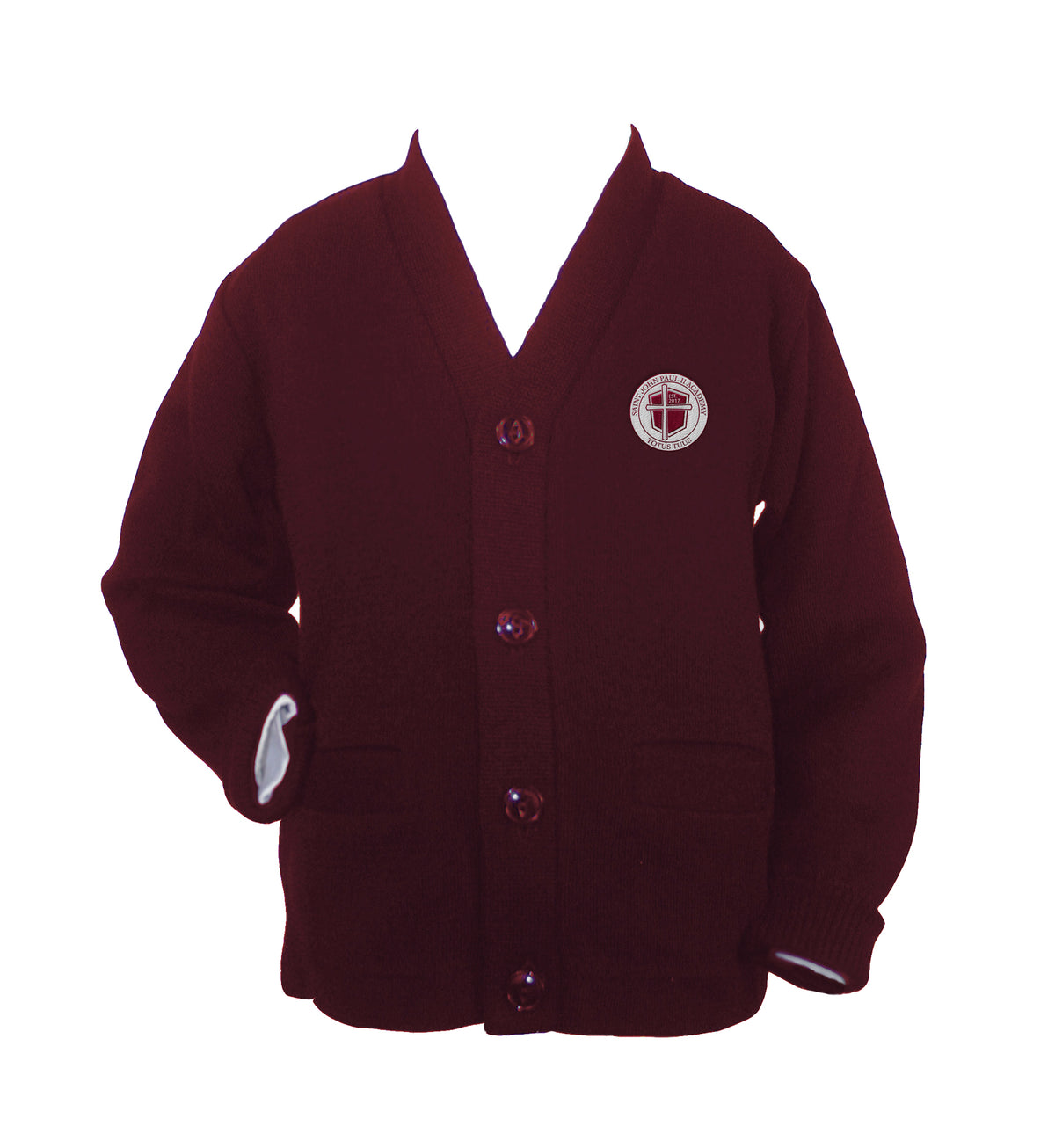 JOHN PAUL II CARDIGAN, SIZE 34 AND UP