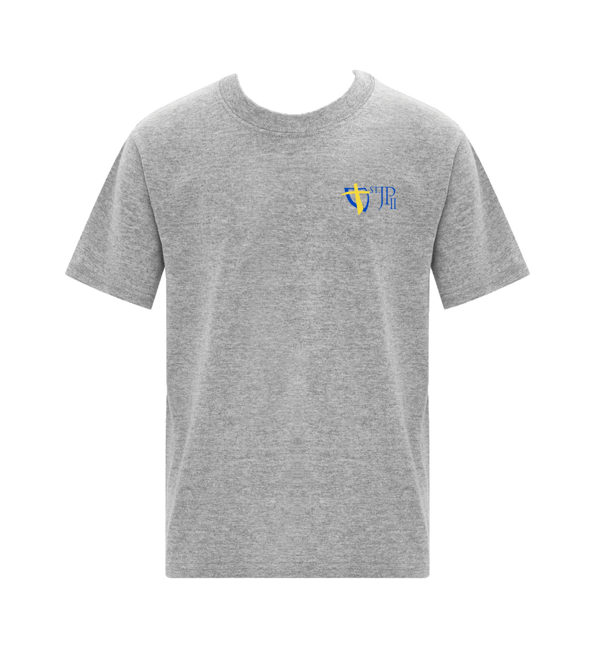 ST. JOHN PAUL II GYM T-SHIRT, COTTON, YOUTH