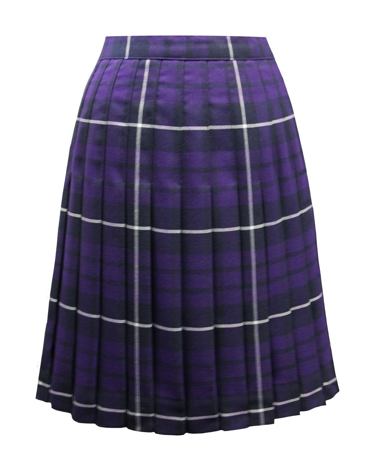 ***TARTAN CLASSIC WIDE FULL PLEAT SKIRT, REGULAR BACK, SIZE 30 AND UP, 2901-27 (CRA)