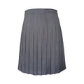 CUSTOM LENGTH GREY FULL PLEAT SKIRT, REGULAR BACK *FINAL SALE*