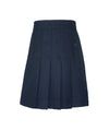 DARK NAVY THREE BUTTON SKORT WITH BIKE SHORTS, ADJUSTABLE WAIST