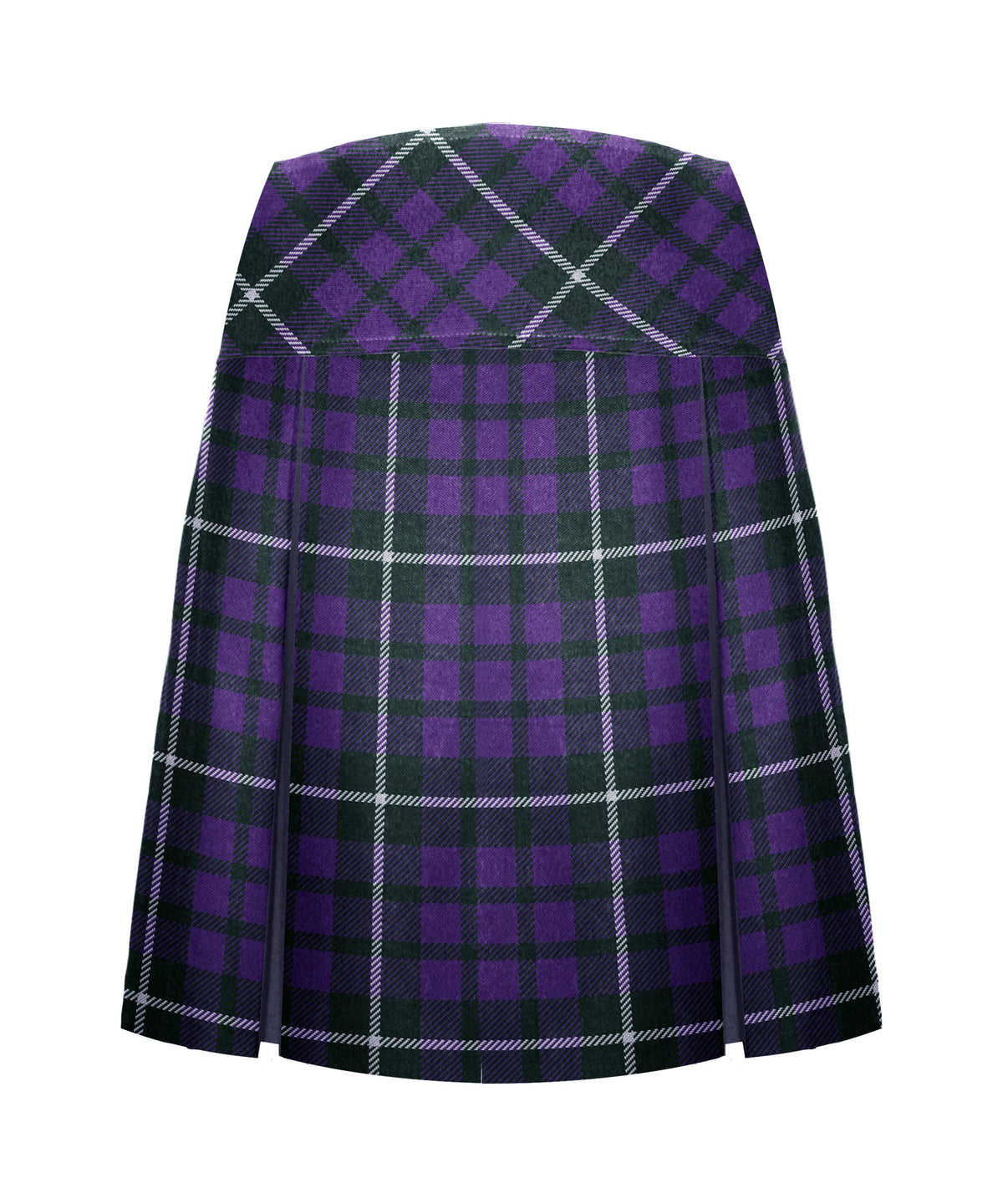 TARTAN TENNIS SKIRT, REGULAR BACK, 2901-27