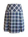 TARTAN TENNIS SKORT WITH BIKE SHORTS, ADJUSTABLE WAIST, 2901-20