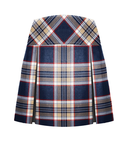 ***TARTAN TENNIS SKORT, ADJUSTABLE WAIST, 2901-47