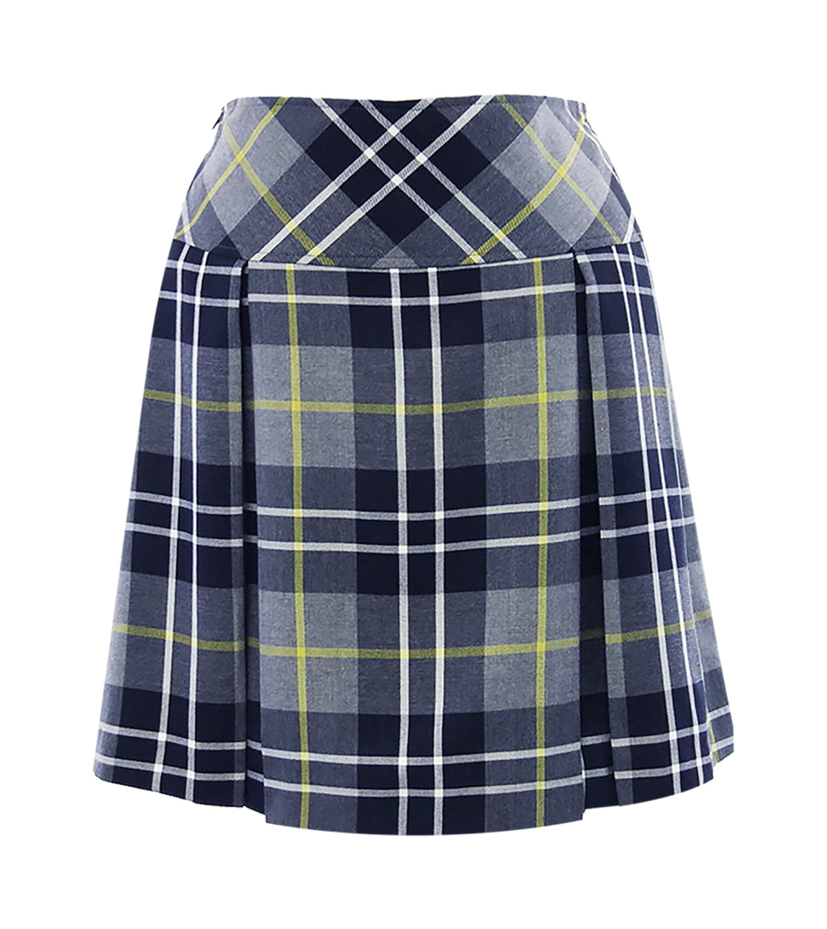 TARTAN TENNIS SKORT WITH BIKE SHORTS, ADJUSTABLE WAIST, 2901-45