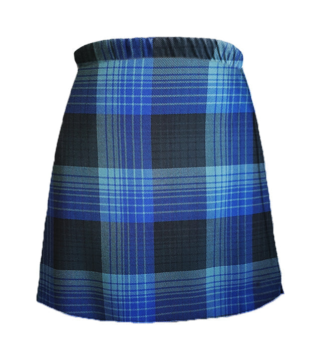 TARTAN TENNIS SKORT WITH BIKE SHORTS, FULL ELASTIC, 2901-39