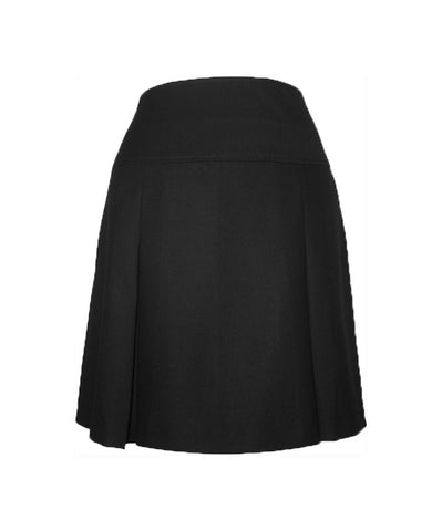 BLACK REGULAR BACK TENNIS SKIRT
