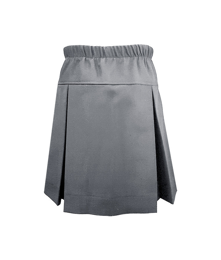 ***GREY FULL ELASTIC TENNIS SKORT