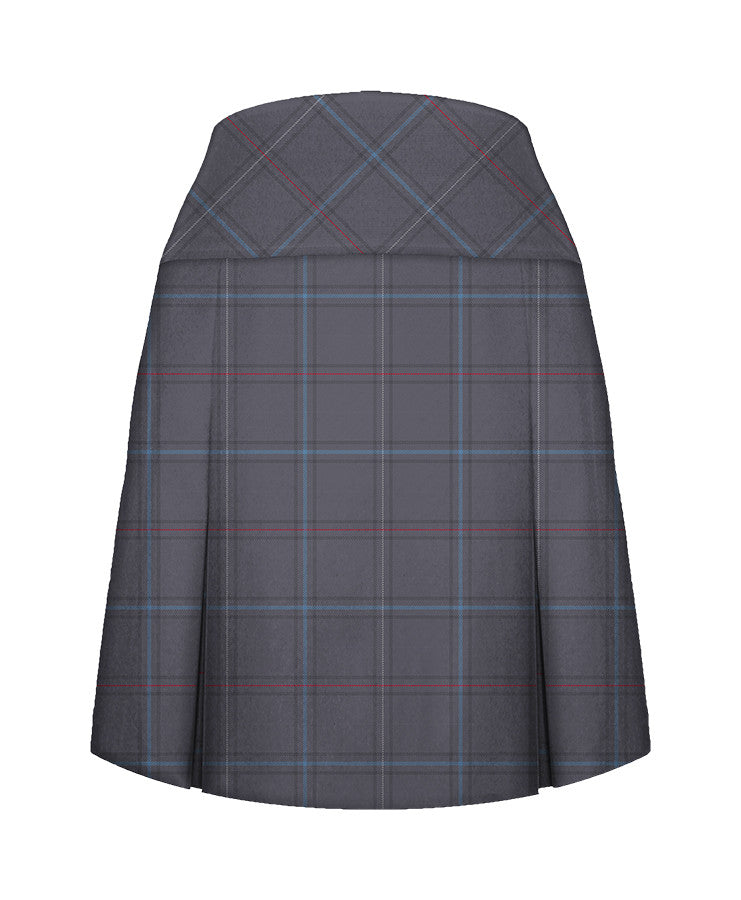 TARTAN TENNIS SKORT WITH BIKE SHORTS, ADJUSTABLE WAIST, 2901-46