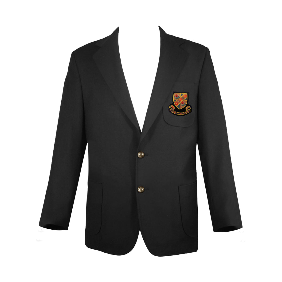 SHAWNIGAN LAKE BLAZER, HOPSACK, BRONZE BUTTONS, UNISEX, YOUTH