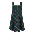 TARTAN TUNIC, A-LINE WITH BUTTON ON THE SHOULDER, 2901-23