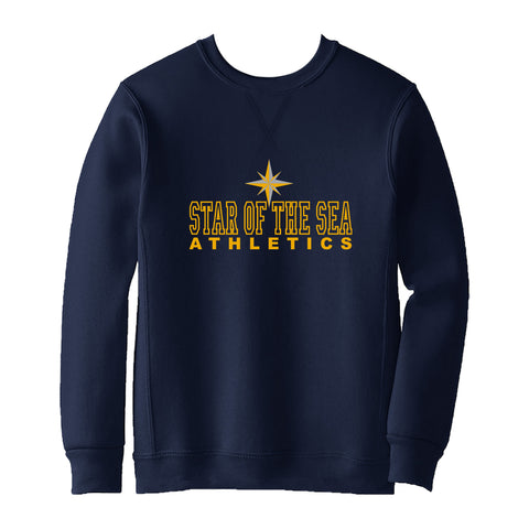 STAR OF THE SEA CREWNECK SWEATSHIRT, ADULT