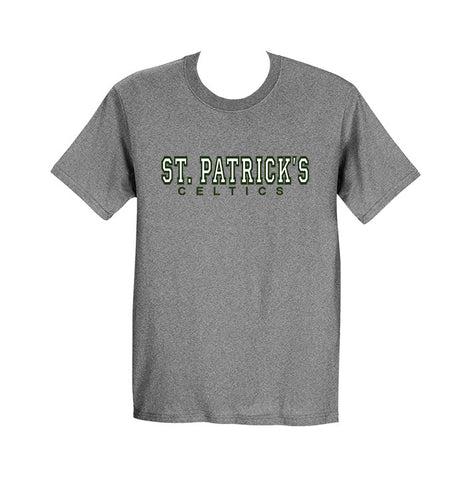 ST. PATRICK'S MAPLE RIDGE GYM T-SHIRT, COTTON, ADULT