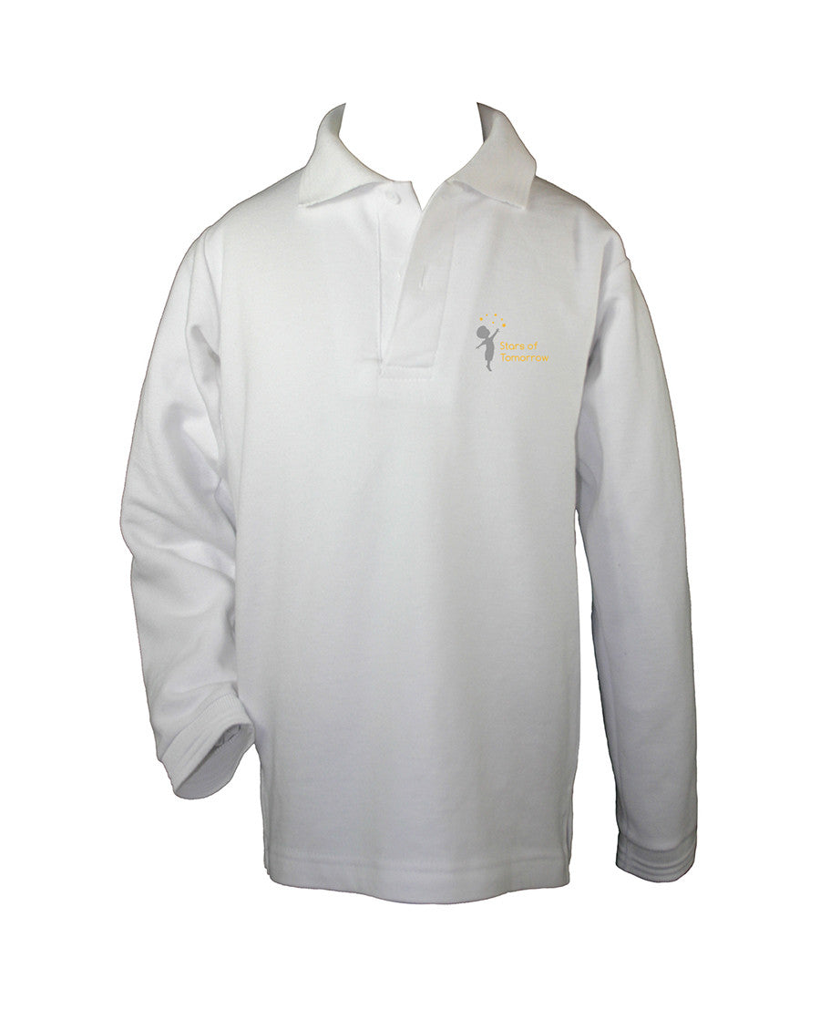 STARS OF TOMORROW GOLF SHIRT, LONG SLEEVE