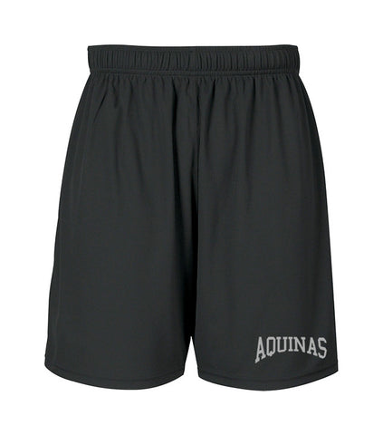 ST. THOMAS AQUINAS GYM SHORTS, WICKING, ADULT