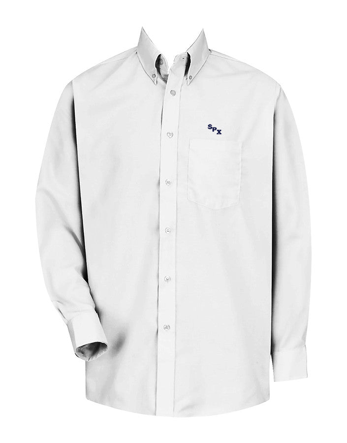 ST. PIUS DRESS SHIRT, UNISEX, LONG SLEEVE, YOUTH