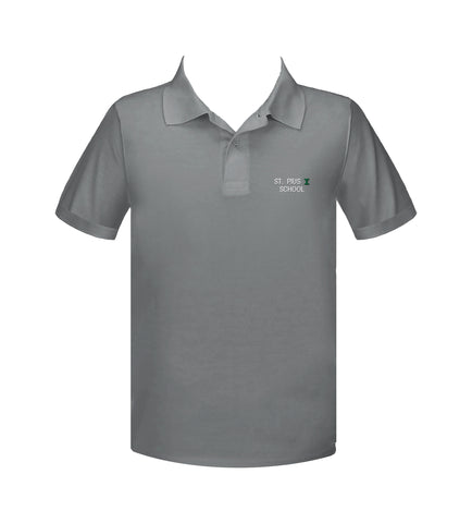 ST. PIUS GOLF SHIRT, UNISEX, SHORT SLEEVE, ADULT
