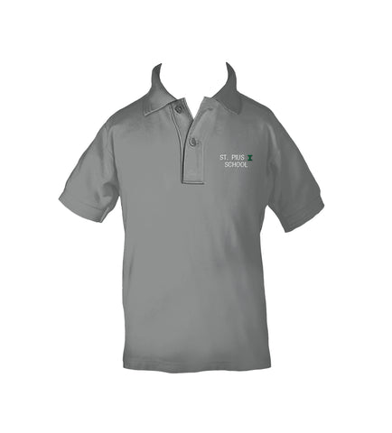 ST. PIUS GOLF SHIRT, UNISEX, SHORT SLEEVE, CHILD
