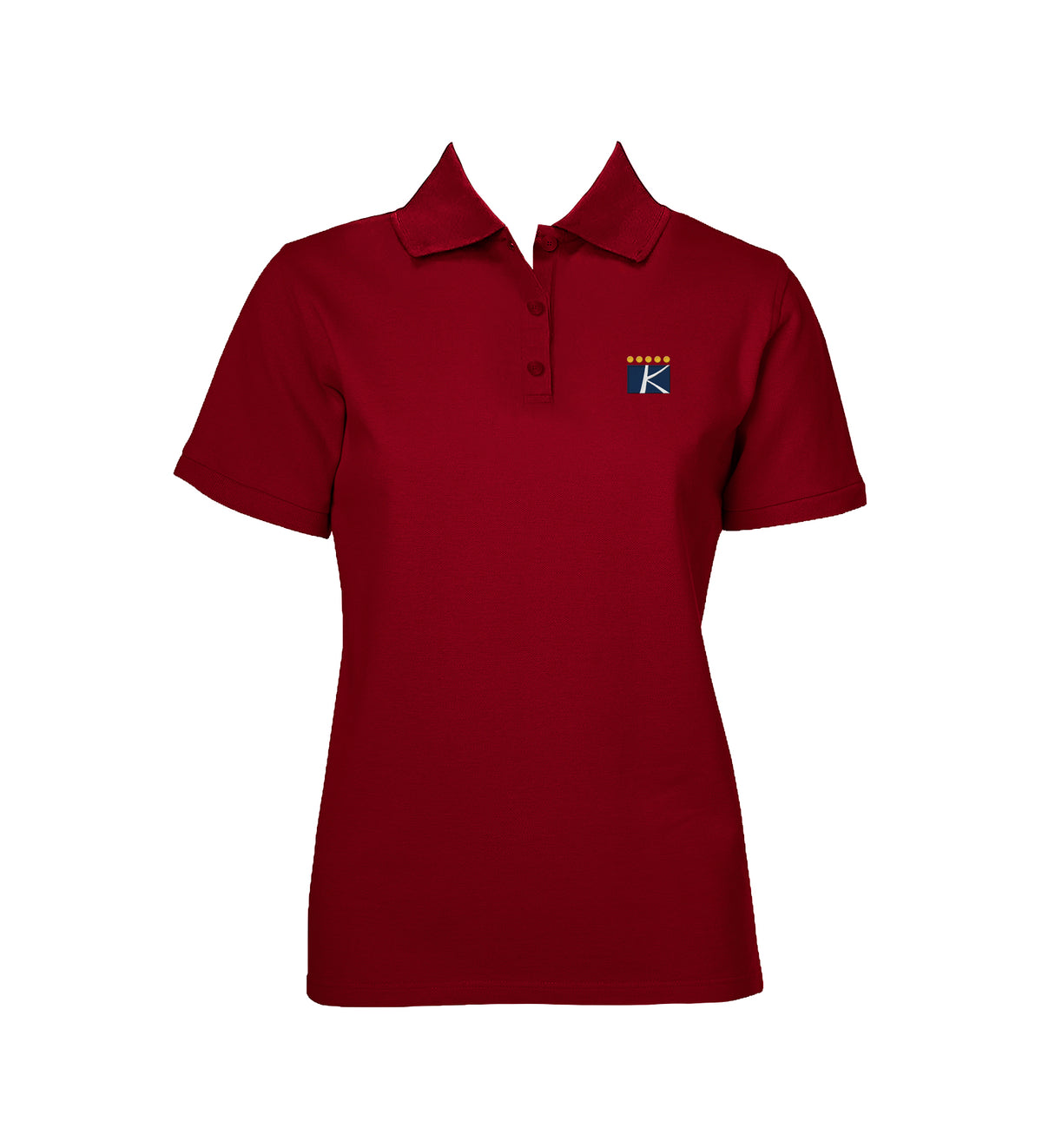 THE KING&#39;S SCHOOL GOLF SHIRT, GIRLS, SHORT SLEEVE, YOUTH