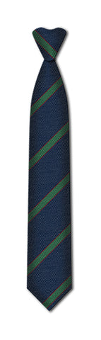 THE KING'S SCHOOL CLIP TIE, 100% POLYESTER *FINAL SALE*